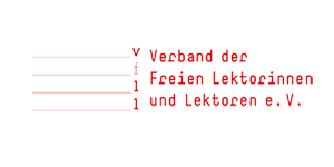 Logo vom Verband der Freien Lektorinnen und Lektoren